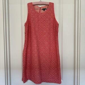 APT. 9 Petite Lace  Pink Dress - Petite Medium